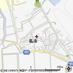 京都府福知山市私市西ケ端44周辺の地図
