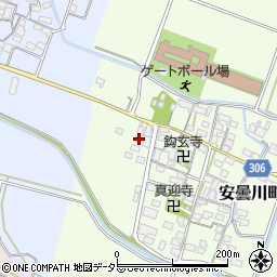 滋賀県高島市安曇川町下小川448周辺の地図
