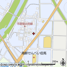 兵庫県朝来市和田山町市御堂114周辺の地図