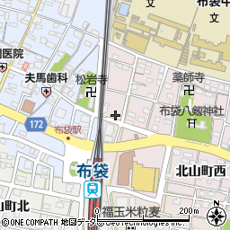 愛知県江南市北山町西103周辺の地図