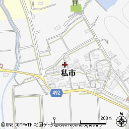 京都府福知山市私市西ケ端28周辺の地図