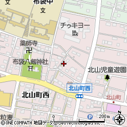 愛知県江南市北山町西216周辺の地図