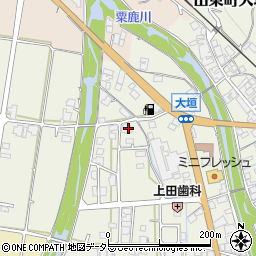 兵庫県朝来市山東町大垣67周辺の地図