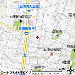 愛知県江南市五明町当光地99周辺の地図