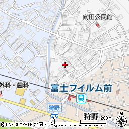 神奈川県南足柄市向田351-2周辺の地図