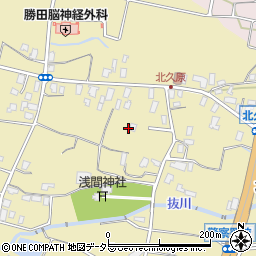 静岡県御殿場市北久原246周辺の地図