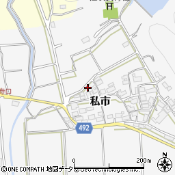 京都府福知山市私市西ケ端25-1周辺の地図