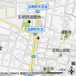 愛知県江南市五明町当光地90周辺の地図