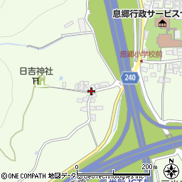 滋賀県米原市三吉821周辺の地図