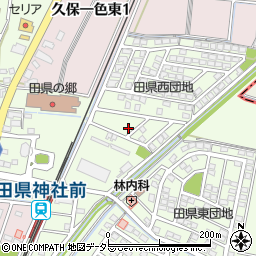 愛知県小牧市久保一色570周辺の地図
