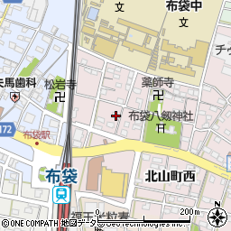 愛知県江南市北山町西116周辺の地図