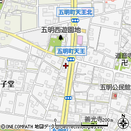 愛知県江南市五明町当光地78周辺の地図