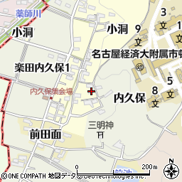 愛知県犬山市小洞241周辺の地図