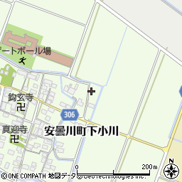 滋賀県高島市安曇川町下小川3267周辺の地図