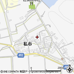 京都府福知山市私市西ケ端45周辺の地図