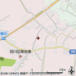 〒293-0013 千葉県富津市西川の地図