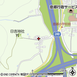 滋賀県米原市三吉823周辺の地図