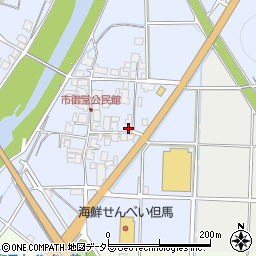 兵庫県朝来市和田山町市御堂160周辺の地図