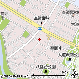 千葉県君津市杢師周辺の地図