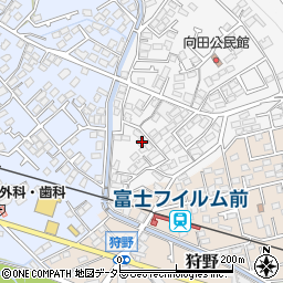 神奈川県南足柄市向田351-1周辺の地図
