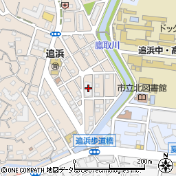 横須賀市追浜ポンプ場周辺の地図