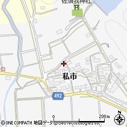 京都府福知山市私市西ケ端24周辺の地図