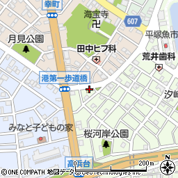 セブンイレブン平塚千石河岸店周辺の地図