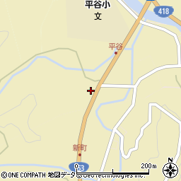 長野県下伊那郡平谷村1202周辺の地図