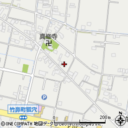 岐阜県羽島市竹鼻町狐穴835-2周辺の地図