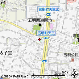 愛知県江南市五明町当光地10周辺の地図