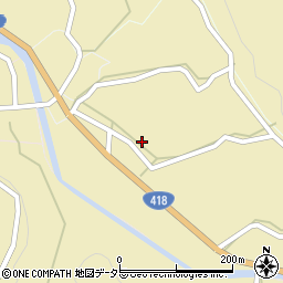 長野県下伊那郡平谷村883周辺の地図