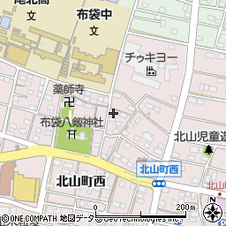 愛知県江南市北山町西233周辺の地図