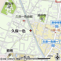 愛知県小牧市久保一色3256-1周辺の地図