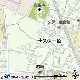 愛知県小牧市久保一色3235周辺の地図