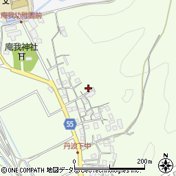 京都府福知山市中2068周辺の地図