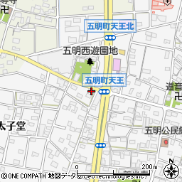 愛知県江南市五明町当光地9周辺の地図