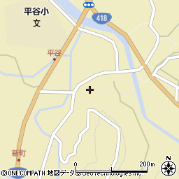 長野県下伊那郡平谷村1022周辺の地図