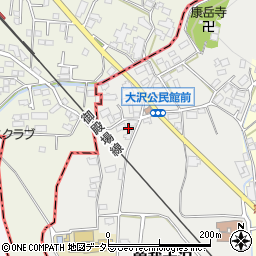 神奈川県小田原市曽我大沢111-2周辺の地図