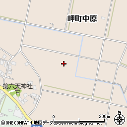 千葉県いすみ市岬町中原周辺の地図