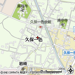 愛知県小牧市久保一色3250周辺の地図