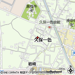 愛知県小牧市久保一色3240周辺の地図
