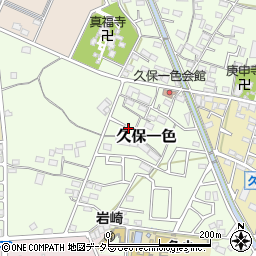 愛知県小牧市久保一色3240周辺の地図