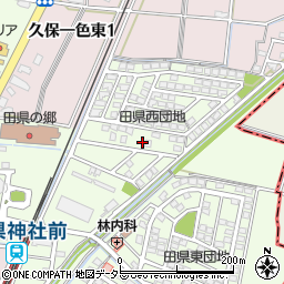 愛知県小牧市久保一色550周辺の地図