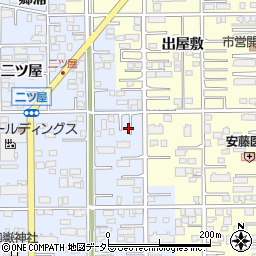 愛知県一宮市小信中島萱場78周辺の地図