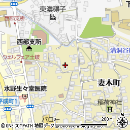 岐阜県土岐市妻木町1734周辺の地図