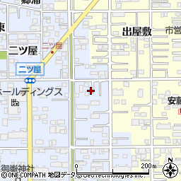 愛知県一宮市小信中島萱場79周辺の地図