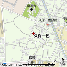 愛知県小牧市久保一色3241周辺の地図