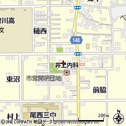 愛知県一宮市開明東沼64-5周辺の地図