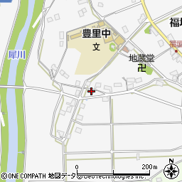 京都府綾部市豊里町福垣5周辺の地図