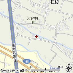 静岡県御殿場市仁杉37周辺の地図